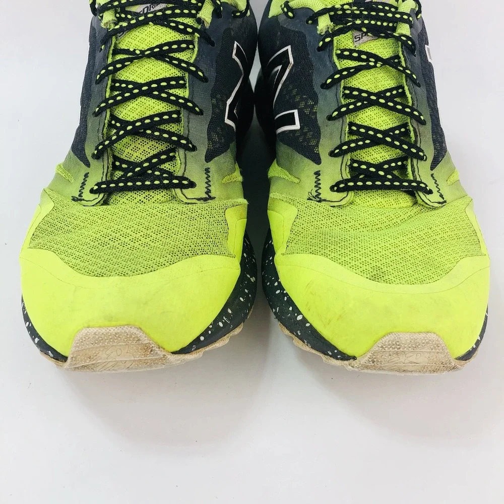 New Balance 690 v2 Speed Ride Mens Sz 10.5 Trail Running Shoes Lace Green Neon